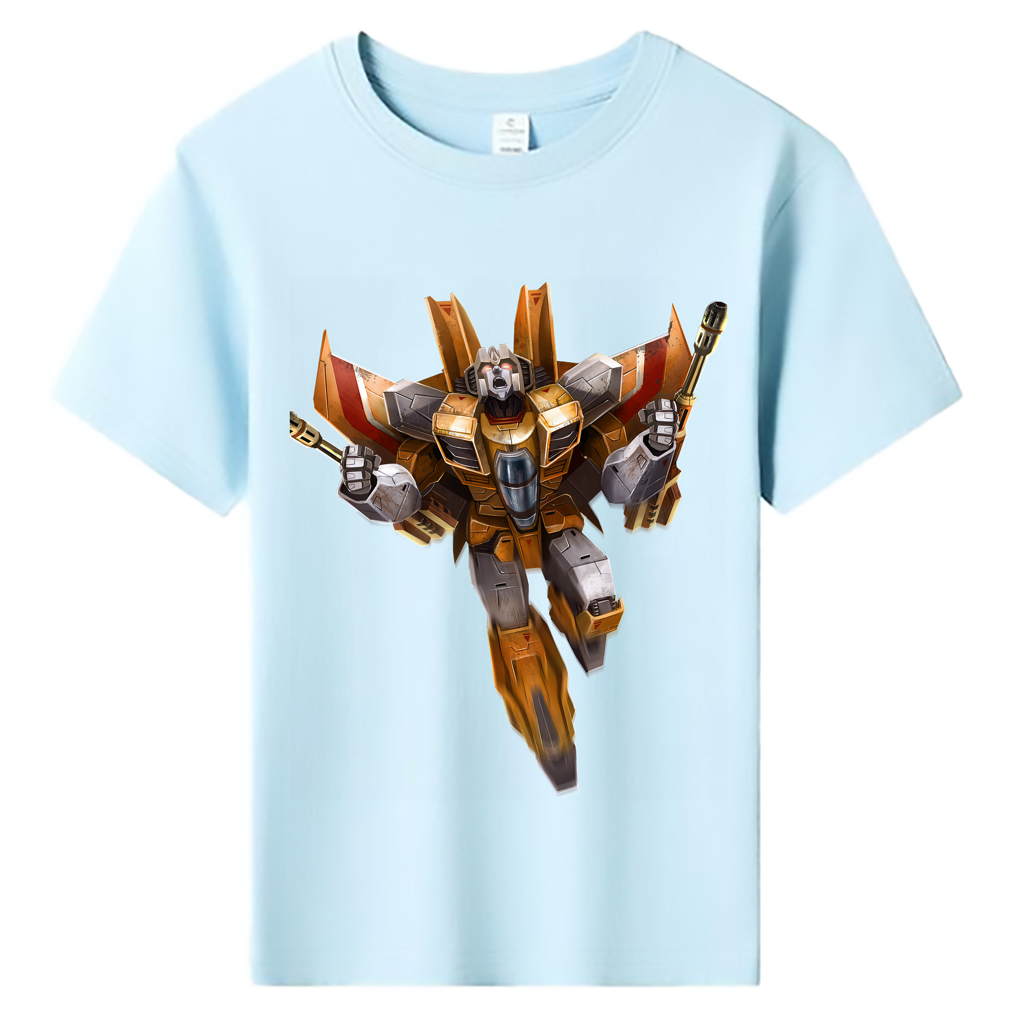 （画像用） Transformers トランスフォーマー 綿100％キッズTシャツ（フロントプリント）